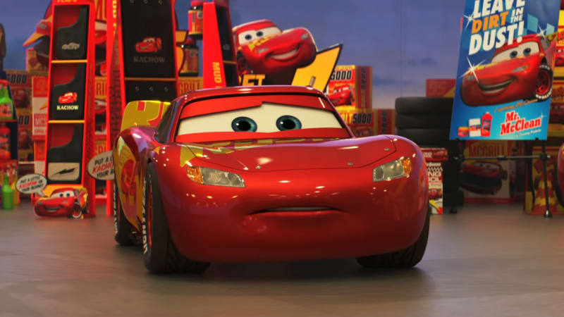 Lightning mcqueen discount retired